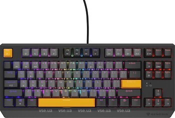 Фото Genesis Thor 230 TKL Outemu Red Anchor Gray Negative USB (NKG-2082)