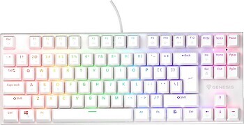 Фото Genesis Thor 303 TKL Outemu Peach Silent White USB (NKG-2063)