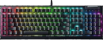 Фото Razer BlackWidow V4 X Green Switch Black USB (RZ03-04700300-R3W1)