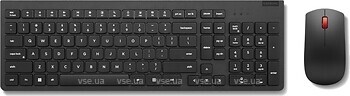 Фото Lenovo Essential Wireless Combo Keyboard & Mouse Gen2 Black USB (4X31N50709)