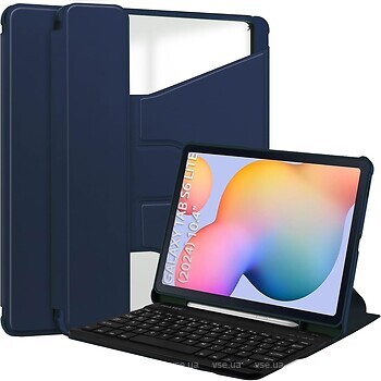 Фото BeCover 360° Rotatable for Samsung Galaxy Tab S6 Lite 2024 P620/P625/P627 Deep Blue Bluetooth (712588)