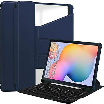 Фото BeCover 360° Rotatable for Samsung Galaxy Tab S6 Lite 10.4 P610/P613/P615/P619 Deep Blue Bluetooth (712405)