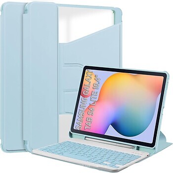 Фото BeCover 360° Rotatable for Samsung Galaxy Tab S6 Lite 10.4 P610/P613/P615/P619 Light Blue Bluetooth (712407)