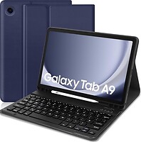 Фото BeCover Smart Case Keyboard for Samsung Galaxy Tab A9 SM-X115 8.7 Deep Blue Bluetooth (712356)