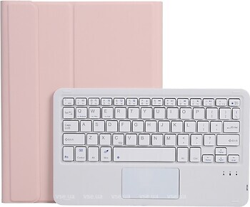 Фото BeCover Smart Case Keyboard TouchPad for iPad Air 4/5 10.9 2020/2022 Pink Bluetooth (712373)
