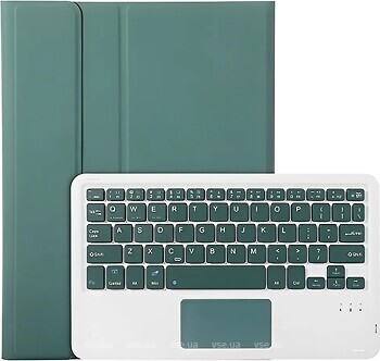 Фото BeCover Smart Case Keyboard TouchPad for Samsung Galaxy Tab A9 Plus SM-X210/SM-X215/SM-X216 Dark Gree Bluetooth (712413)