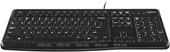 Фото Logitech K120 US Black USB (920-002479)