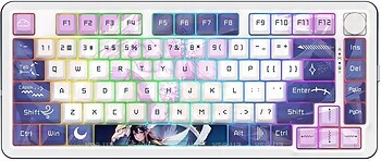 Фото Redragon Cyrus White Bluetooth/USB (K681ACG-RGB-PRO)