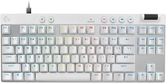 Фото Logitech G Pro X TKL Rapid Wired Gaming Keyboard White USB (920-013242)