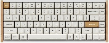 Фото Keychron K2 HE Wireless Magnetic Switch Custom Keyboard White Bluetooth/USB (K2H-Q1)