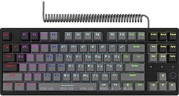 Фото Lorgar Azar 514TKL Black/Grey USB (LRG-GK514TKL-BK-UA)