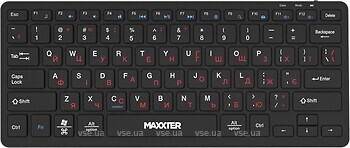 Фото Maxxter KBW-C01B-UA Black USB
