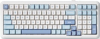 Фото MCHOSE K99 Sky Blue Bluetooth/USB (K99-1A)