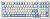 Фото MCHOSE K99 Sky Blue Bluetooth/USB (K99-1A)