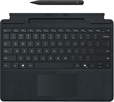 Фото Microsoft Surface Pro Signature Keyboard With Slim Pen Black Bluetooth (8X8-00141)