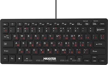 Фото Maxxter KBM-C01B-UA Black USB