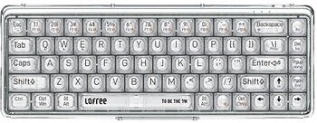 Фото Lofree OE907 Transparent Bluetooth/USB (LO-6922694801227)