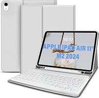 Фото BeCover Smart Keyboard for iPad Air 2020-2025 Gray Bluetooth (711396)