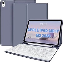 Фото BeCover Smart Keyboard for iPad Air 2020-2025 Purple Bluetooth (711399)