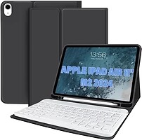 Фото BeCover Smart Keyboard for iPad Air 2020-2025 Black Bluetooth (711394)