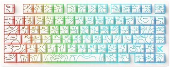 Фото MCHOSE Jet 75 White Topographic USB (MC-JET75-9)