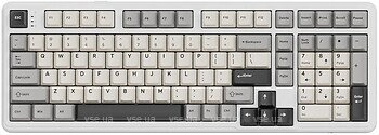 Фото Attack Shark X98 White Bluetooth/USB (AS-6972792470603-CW-UA)