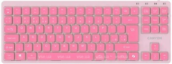 Фото Canyon OnType 10 Pink USB (CNS-HKB10P)
