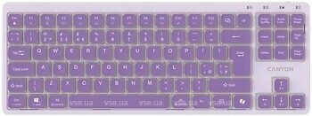 Фото Canyon OnType 10 Violet USB (CNS-HKB10V)