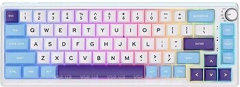 Фото Kzzi K68 Pro Rainbow Switch Blue Sea Bluetooth/USB (6977534870468)
