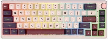 Фото Kzzi K68 Pro Rainbow Switch Nezuko Purple Bluetooth/USB (6977534870475)