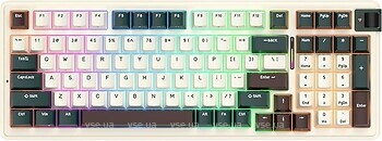 Фото Kzzi K98 Rainbow Switch Oasis Green Bluetooth/USB (6935280824975)