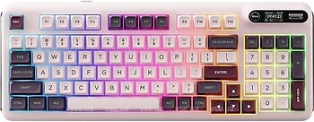 Фото Kzzi Z98 Rainbow Switch Nezuko Purple USB (6977534870413)
