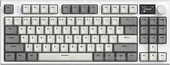 Фото Attack Shark K86 White Bluetooth/USB (K86_RG_AS)