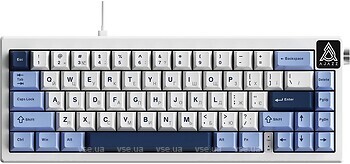 Фото A-Jazz AK650 RGB Sea Salt Switch White/Blue USB (AK650-SS-BWB)