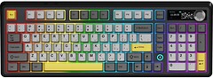 Фото A-Jazz AK980 V2 RGB Gift Switch Black/Gray/Yellow Bluetooth/USB (AK980-V2-G-BGY)