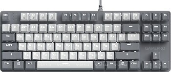 Фото Game Pro Genesis Metallic Outemu Red Swithes MK110G Gray USB