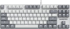 Фото Game Pro Genesis Metallic Outemu Red Swithes MK110W White USB