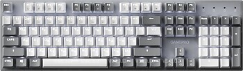 Фото Game Pro Genesis Metallic Outemu Red Swithes MK144G Gray USB