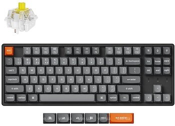 Фото Keychron K8 Max Keychron Banana Black Bluetooth/USB (K8M-J4)