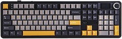 Фото Aula F108 Pro Grey/Yellow Bluetooth/USB