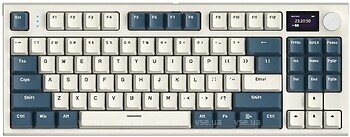 Фото Attack Shark K86 RGB Linear Blue Whale Switches Timing Machine Bluetooth/USB