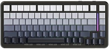 Фото Attack Shark M86 RGB Linear Blueberry Switch Moon Night Bluetooth/USB (AS-6972792471525-MN)