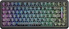Фото Attack Shark X82 Pro RGB HE Magnetic Switch Black Contour Line Bluetooth/USB (AS-6972792470696-BCL)