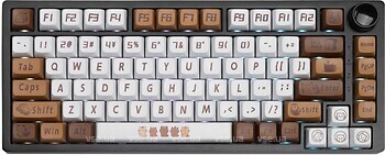 Фото Typevibe 82 Key Silent Cat Coffee Black Bluetooth/USB (AS-ALBLK82-GZDS-CCXDA-M)