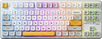 Фото Inphic K87 Black-Gold Switch Yellow Bluetooth/USB