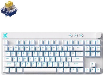 Фото MCHOSE Mix 87 Apollo Magnetic Switch White USB (MC-MIX87-4)