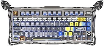 Фото GravaStar Mercury K1 Pro Interstellar Silver Bluetooth/USB (GS_K1_PRO_S_CGRY)