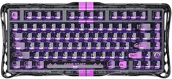 Фото GravaStar Mercury V75 Lite Transparent Black USB (GS_V75_LITE_XTAL_BLK)