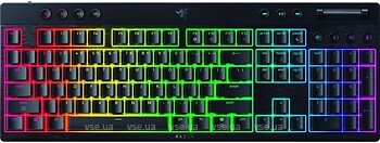 Фото Razer BlackWidow V4 Low-Profile Razer Green Black Bluetooth/USB (RZ03-05270100-R3M1)
