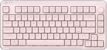Фото Kzzi I75 Red Switch Pink Bluetooth/USB (6977534870567)